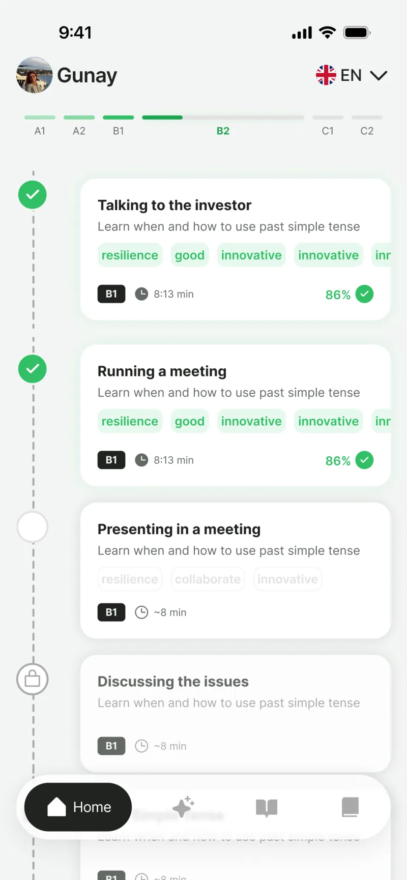Enverson AI Multi-Agent Conversation - Practice English in Simulated Meetings